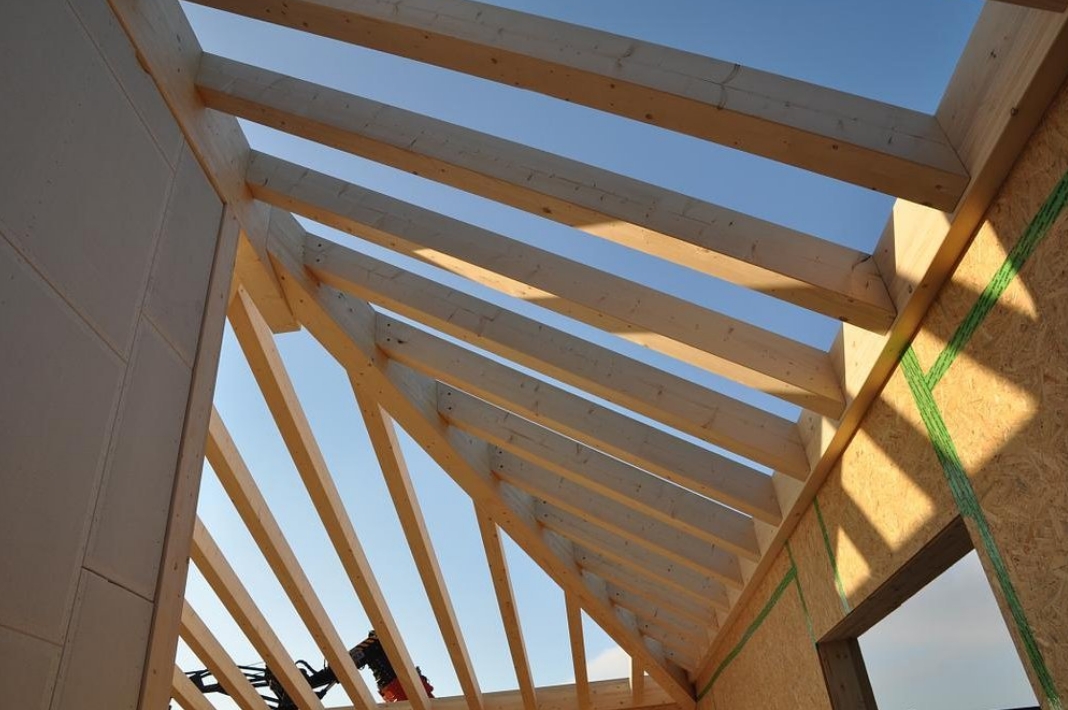 Jolie charpente en bois